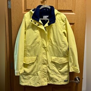 Lands’ End Women’s Squall Fleece Lined Raincoat